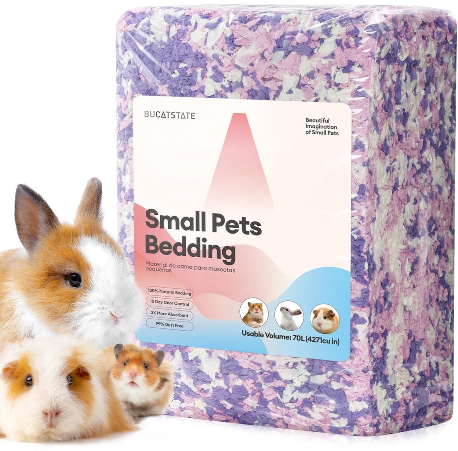 Comfortabele Bedekking voor Kleine Dieren, Lavendel