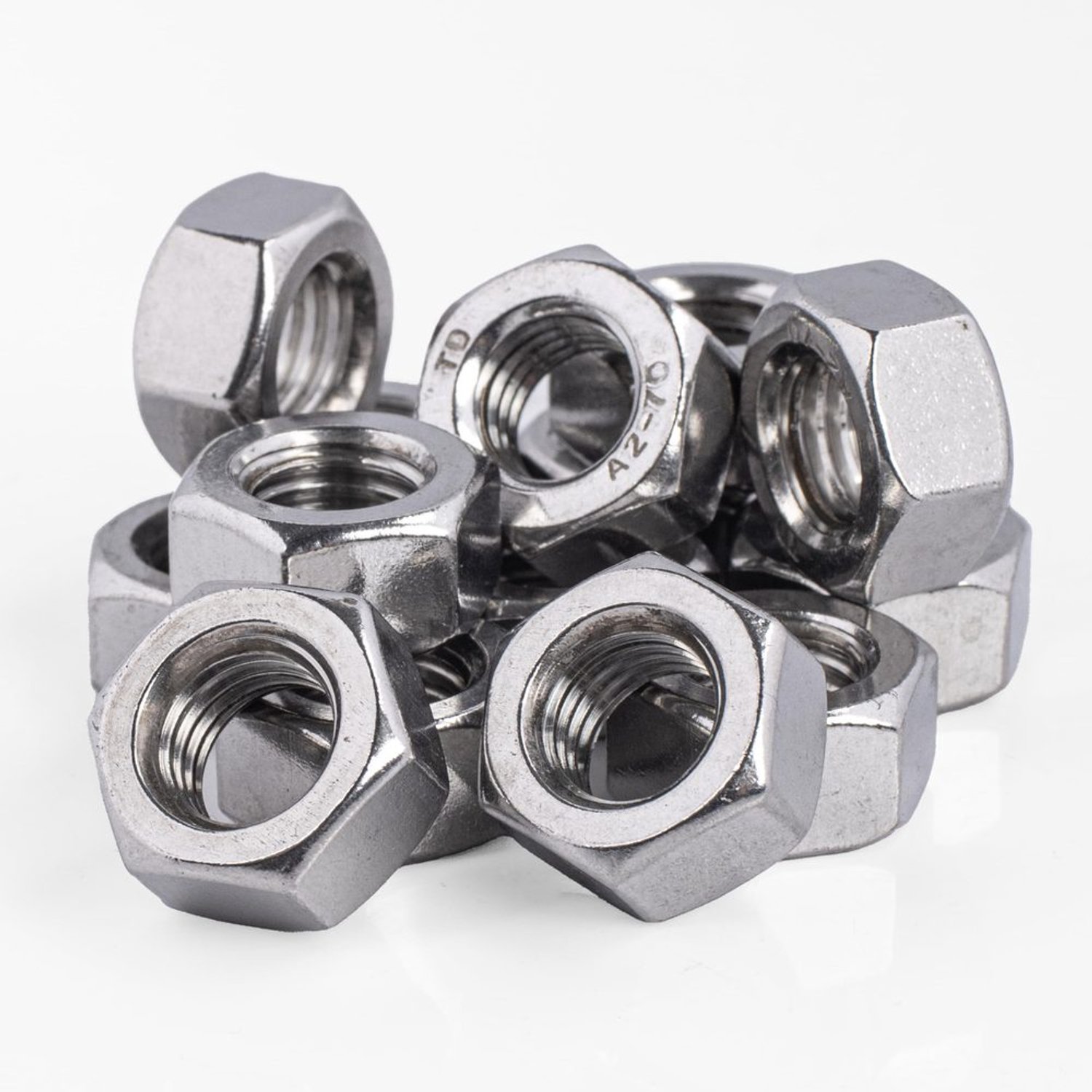 Moeren Set M3 tot M12 - 100 Stuks