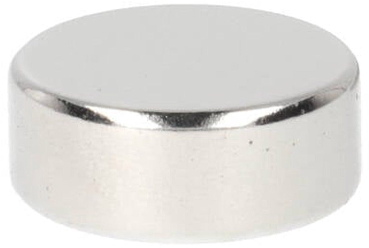 Neodymium Schijfmagneet Ø20 x 8 mm N50 NiCuNi diametraal gemagnetiseerd – 2 stuks