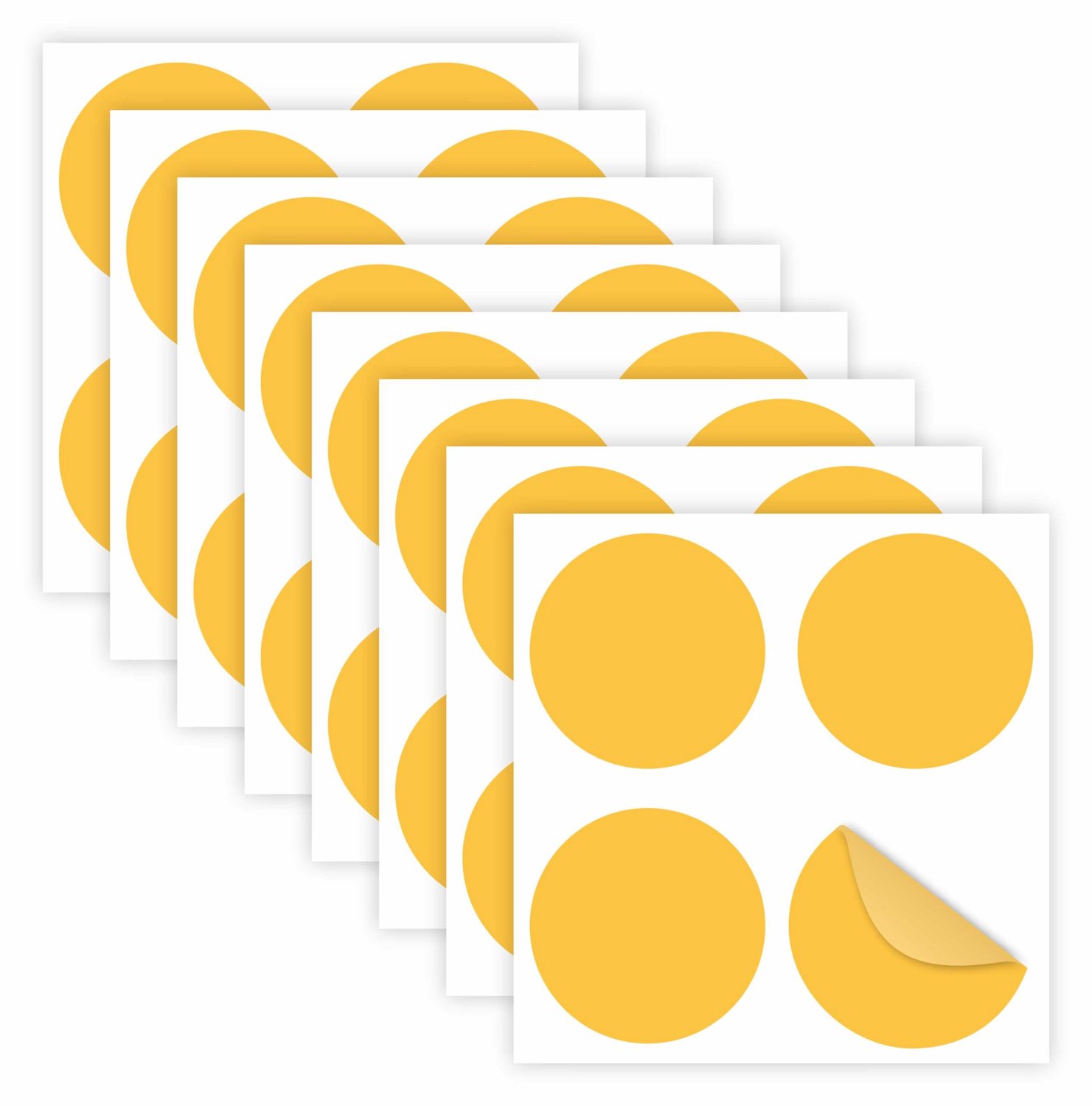Ronde Anti-Collision Stickers - 5,5 cm - 8 Stuks