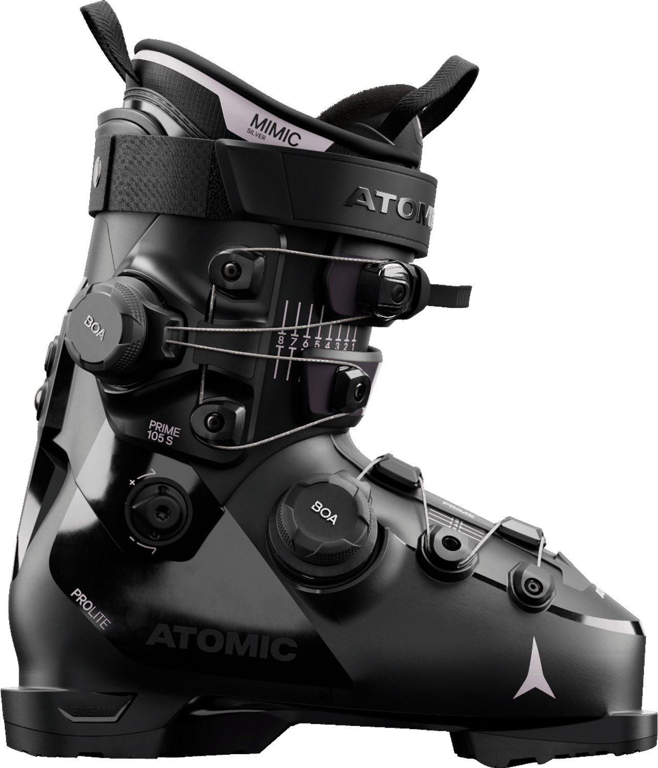 ATOMIC HAWX PRIME 105 DUAL BOA W dust-27/27 5 Zwart