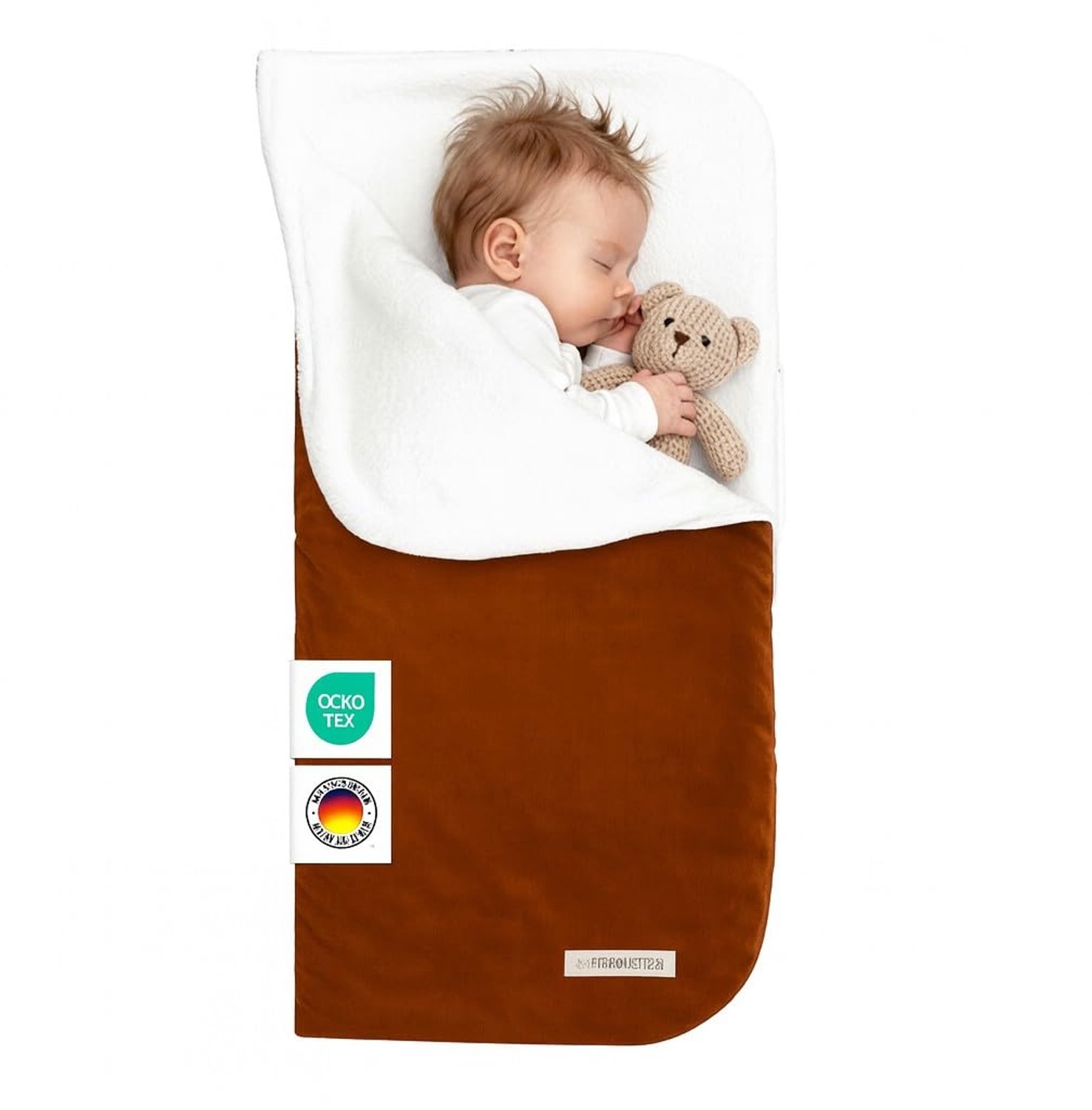 Winter Voetenzak voor Kinderwagen - 2-in-1 - Katoen - 92 x 46 cm