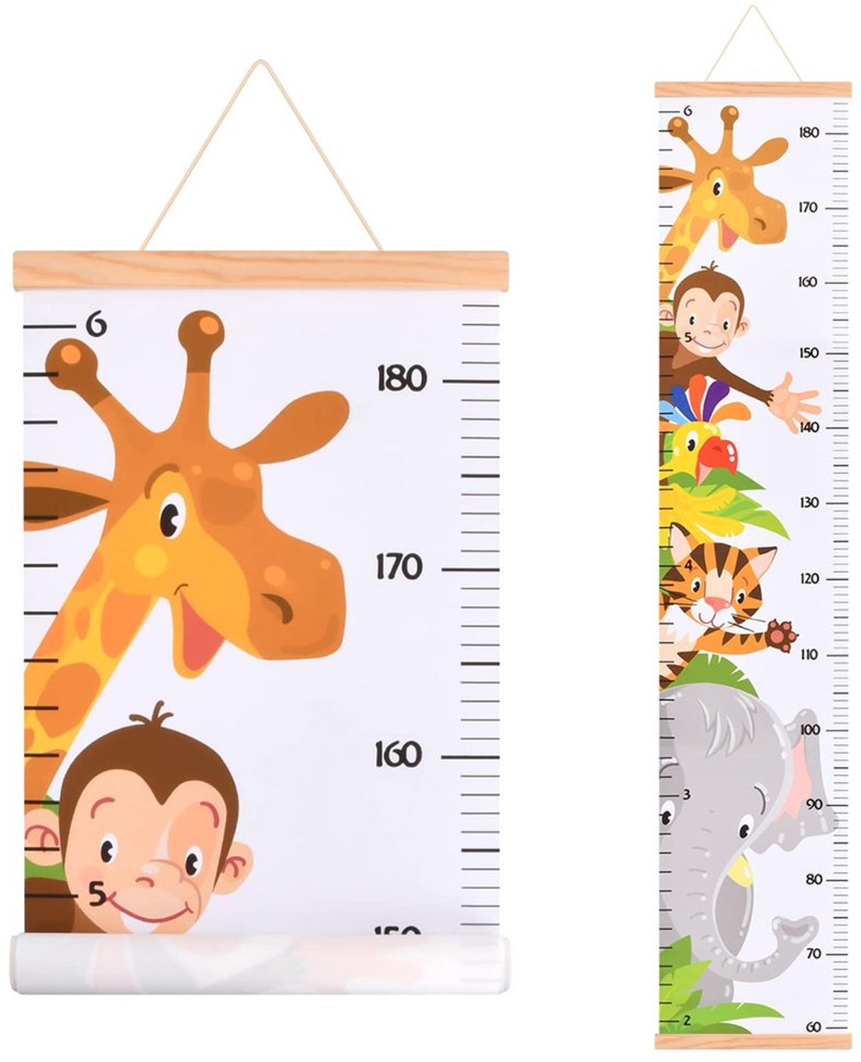 Meetlat voor Kinderen met Schattig Dier Ontwerp