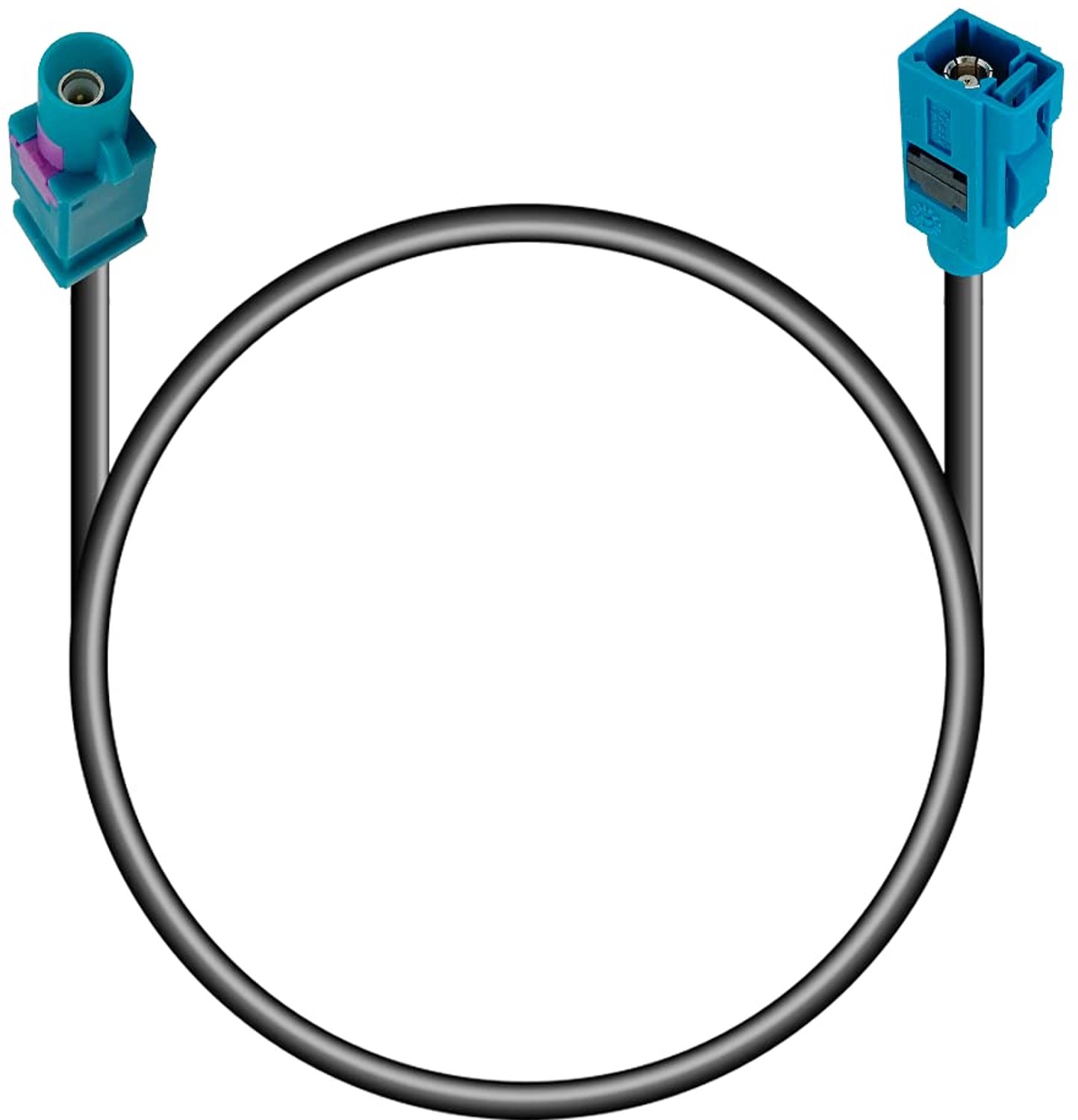 Vecys Fakra Z adapter cable 25 cm 9.84 inch extension cable Universe FAKRA plug to FAKRA bus antenna adapter RG 174 - ShopVlot