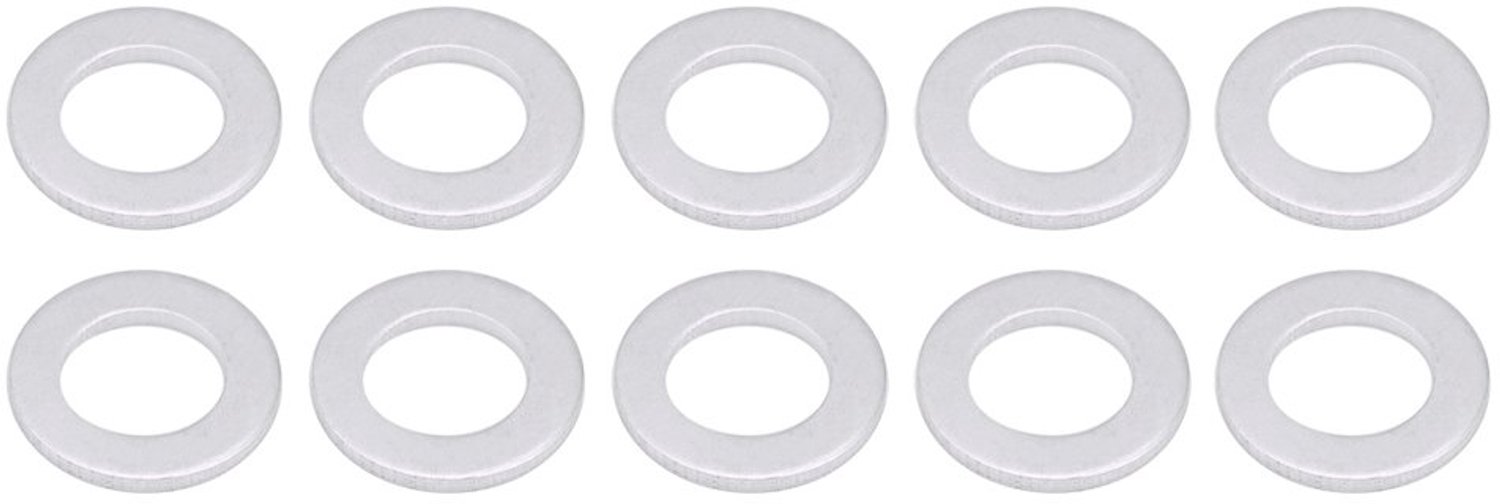 Dailygoods- Olieaftapplug 14 mm - 10 stuks - Aluminium - Compressiering - Vervangingspakkingen - Geschikt voor Accord/Acura - Pakkingen