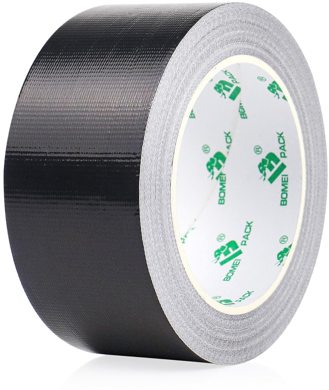 BOMEI PACK Netversterkt, zwart aluminium plakband, 50 mm x 20 m, zelfklevende aluminium tape, waterdichte en - ShopVlot