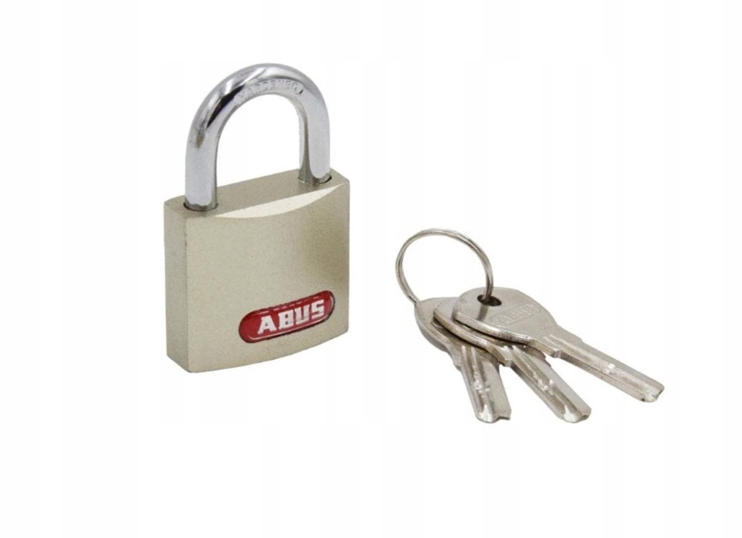 Abus 818/50 Stalen Beugelslot met 3 Sleutels