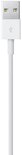 Witte USB-A-connector aan een oplaadkabel van 1 meter.