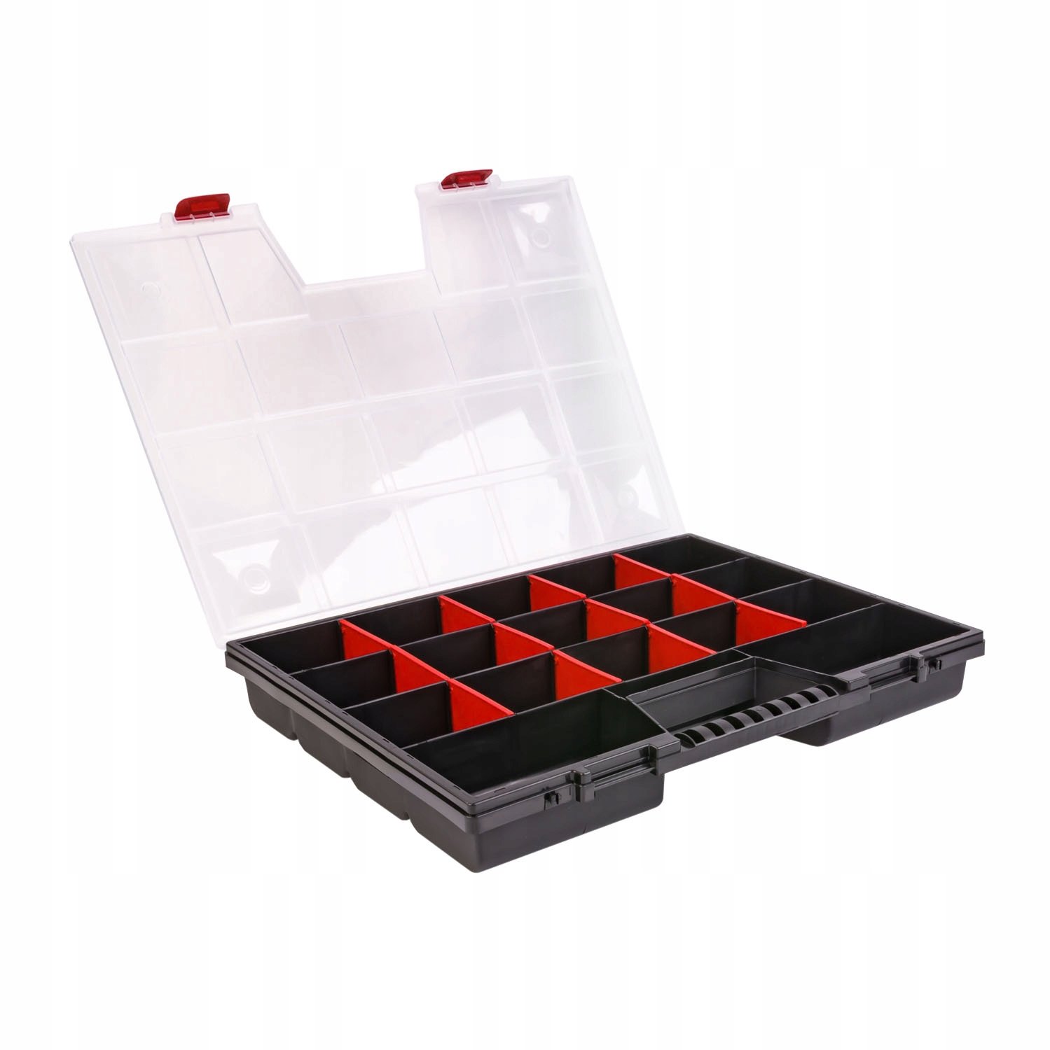 Prosperplast NOR20 Gereedschap Organizer Rood - Open Kist