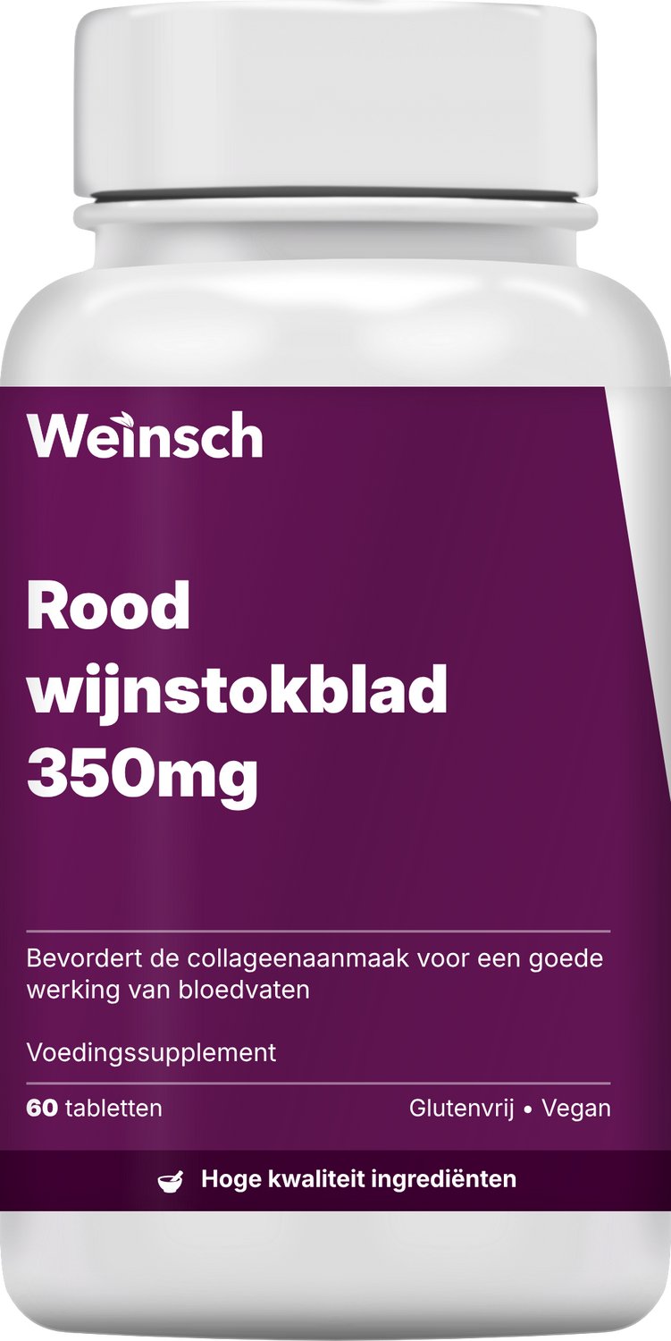 Weinsch Rood wijnstokblad 350mg | 620mg | 60 tabletten