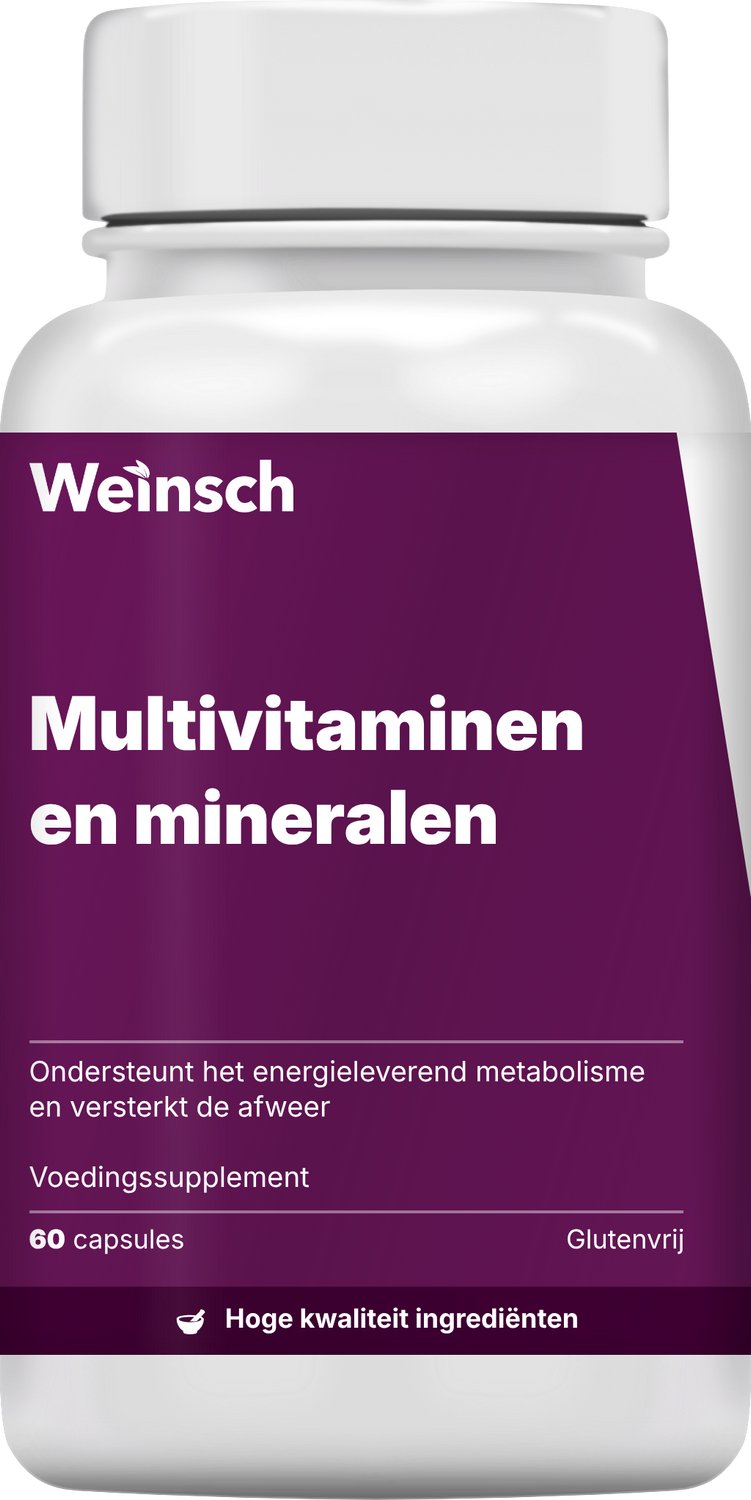 Weinsch Multivitaminen en mineralen | 1680mg | 60 capsules