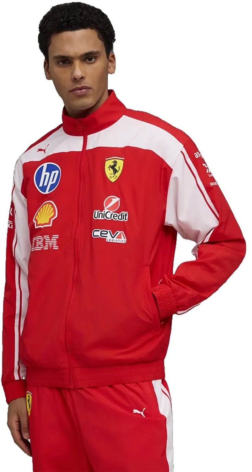 Puma Sf Ferrari Drivers Replica Sweatshirt Met Rits XS Man Rood