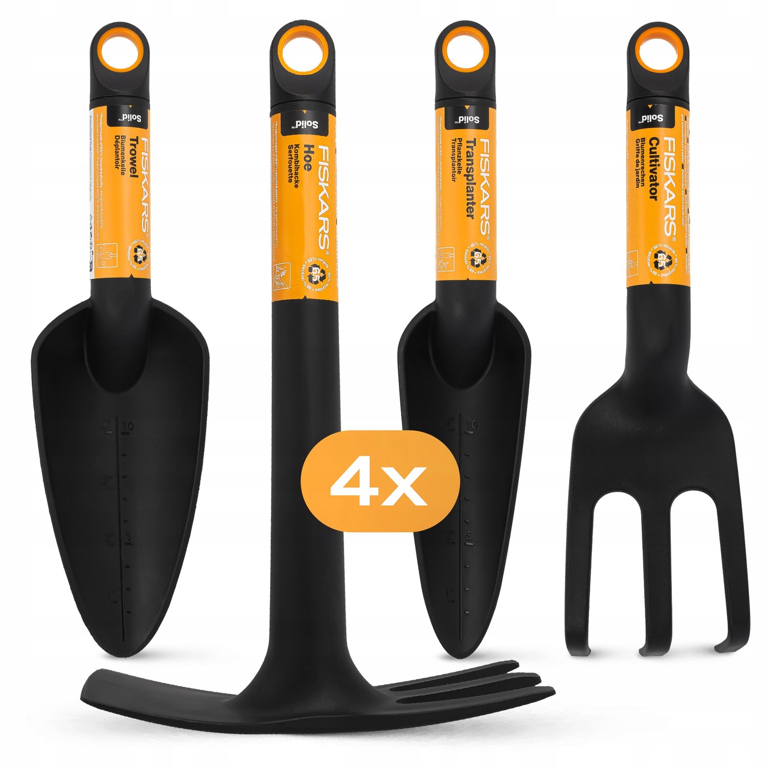 Fiskars Solid Tuinwerktuig Set - 4 Delig