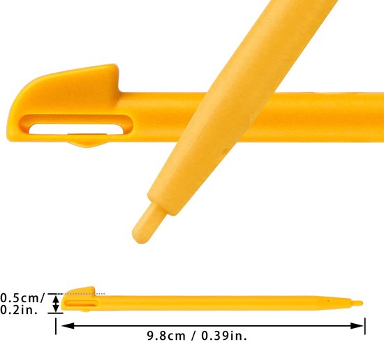 Set van 5 Kleurrijke Touch Stylus Pennen voor Nintendo Wii U — afbeelding 2