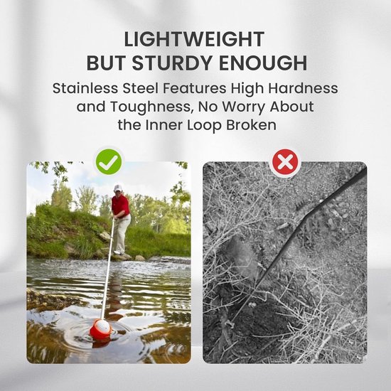 Golfbal Retriever met Telescopische Scoop — afbeelding 3