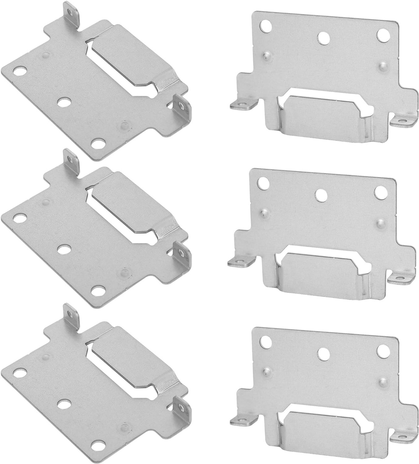 6-delige Montageplaat voor Bedframe - Reserveonderdeel voor Skorva