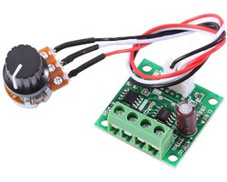 Snelheidsregelaar Laagspanning 1.8V-15V 2A - PWM Motorregelaar - Mini Cruise Control - Overstroombeveiliging - Betrouwbare prestaties - Potentiometer voor toerentalregeling - Motorcontroller