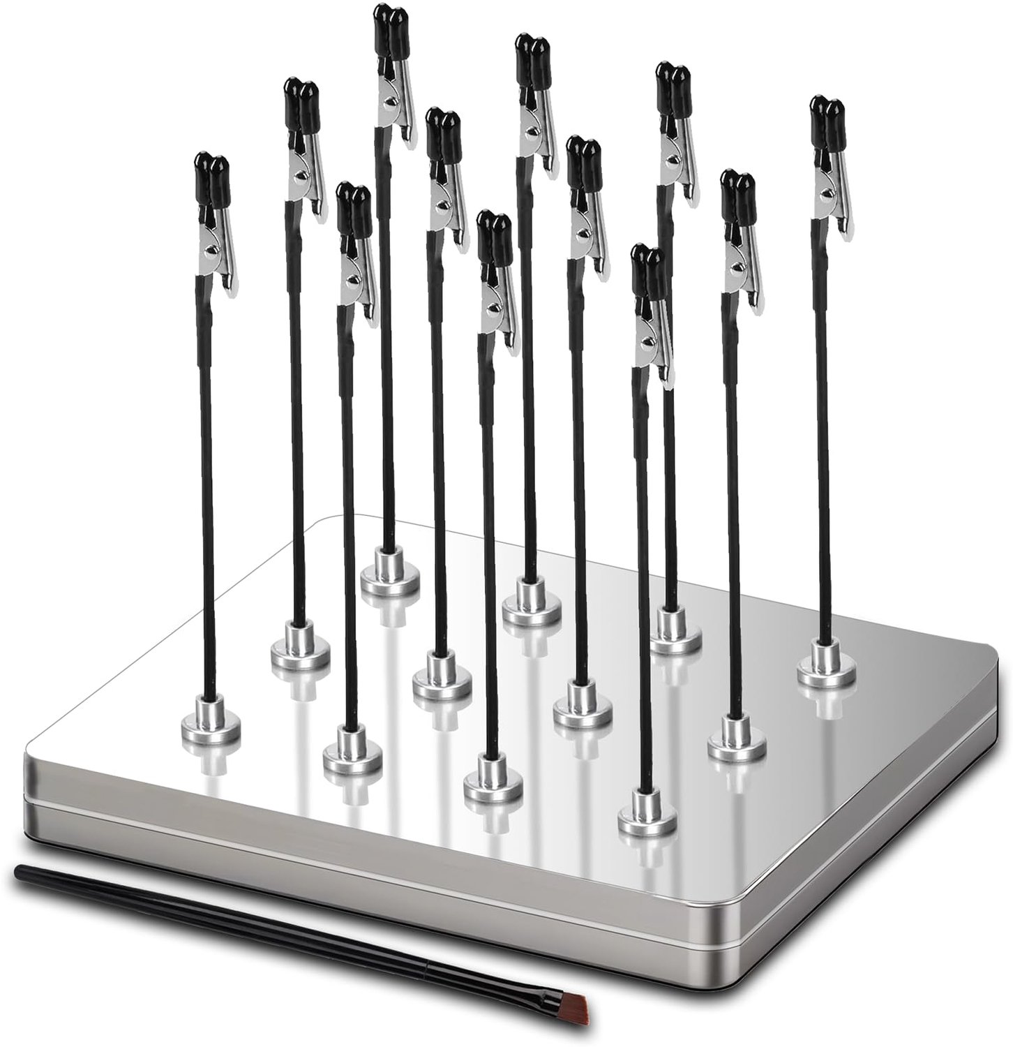 12-delige Soldering Aid met Krokodillenclips en Magnetische Basis