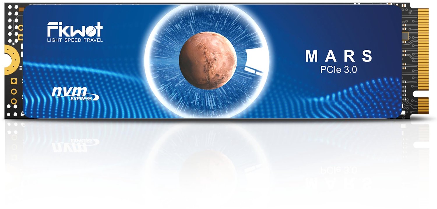 NVMe SSD 500GB M.2 PCIe 3.0x4 - Leessnelheid tot 3000MB/s