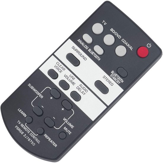 Vervangende Afstandsbediening voor Yamaha Soundbars — afbeelding 3