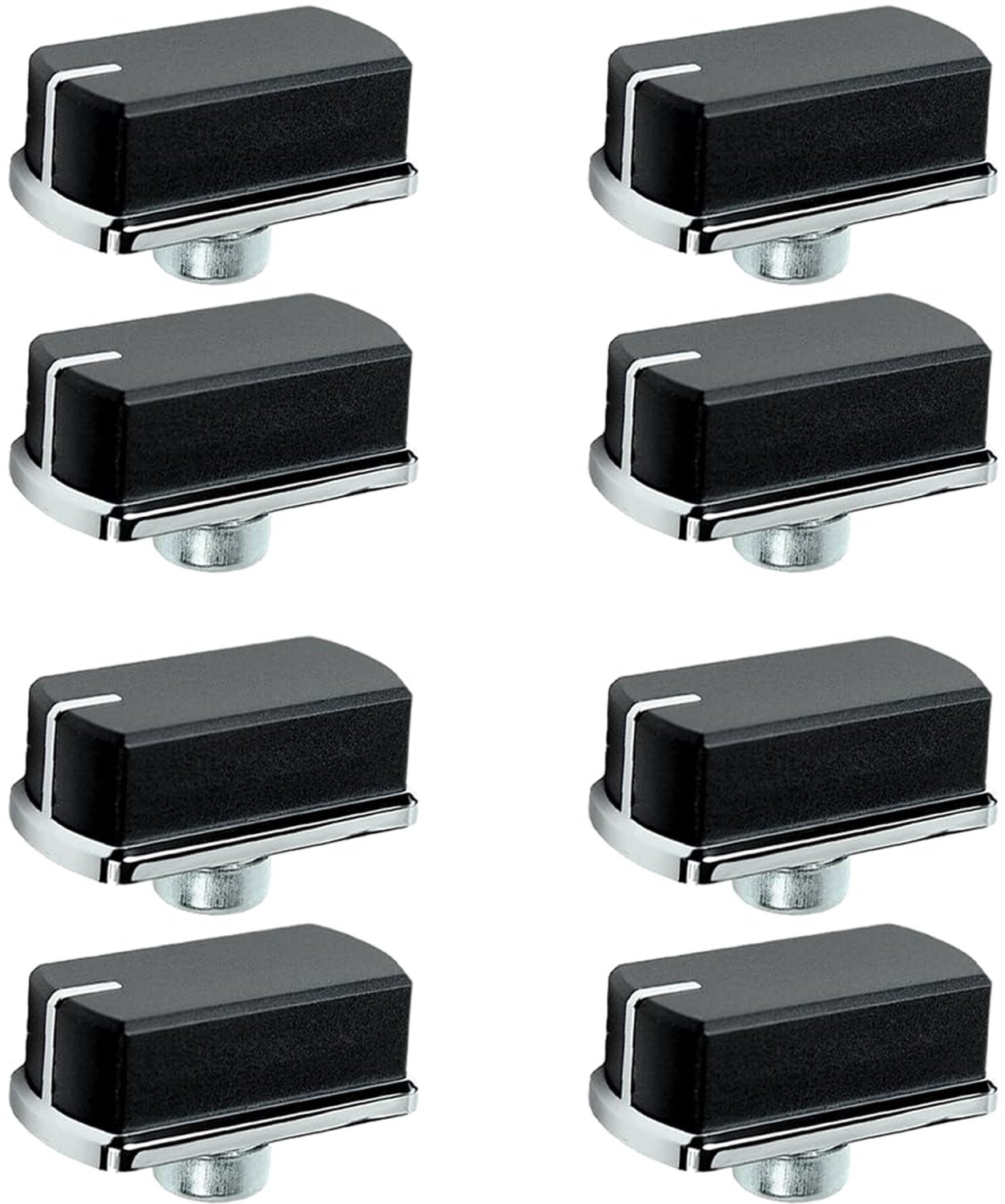 Set van 8 Control Knoppen voor Oven en Kookplaat