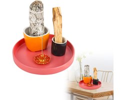 Multifunctionele Ceramische Incense Stick Houder - 4-in-1 Design