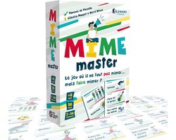 Mime Master Partyspel voor 3 tot 20 Spelers