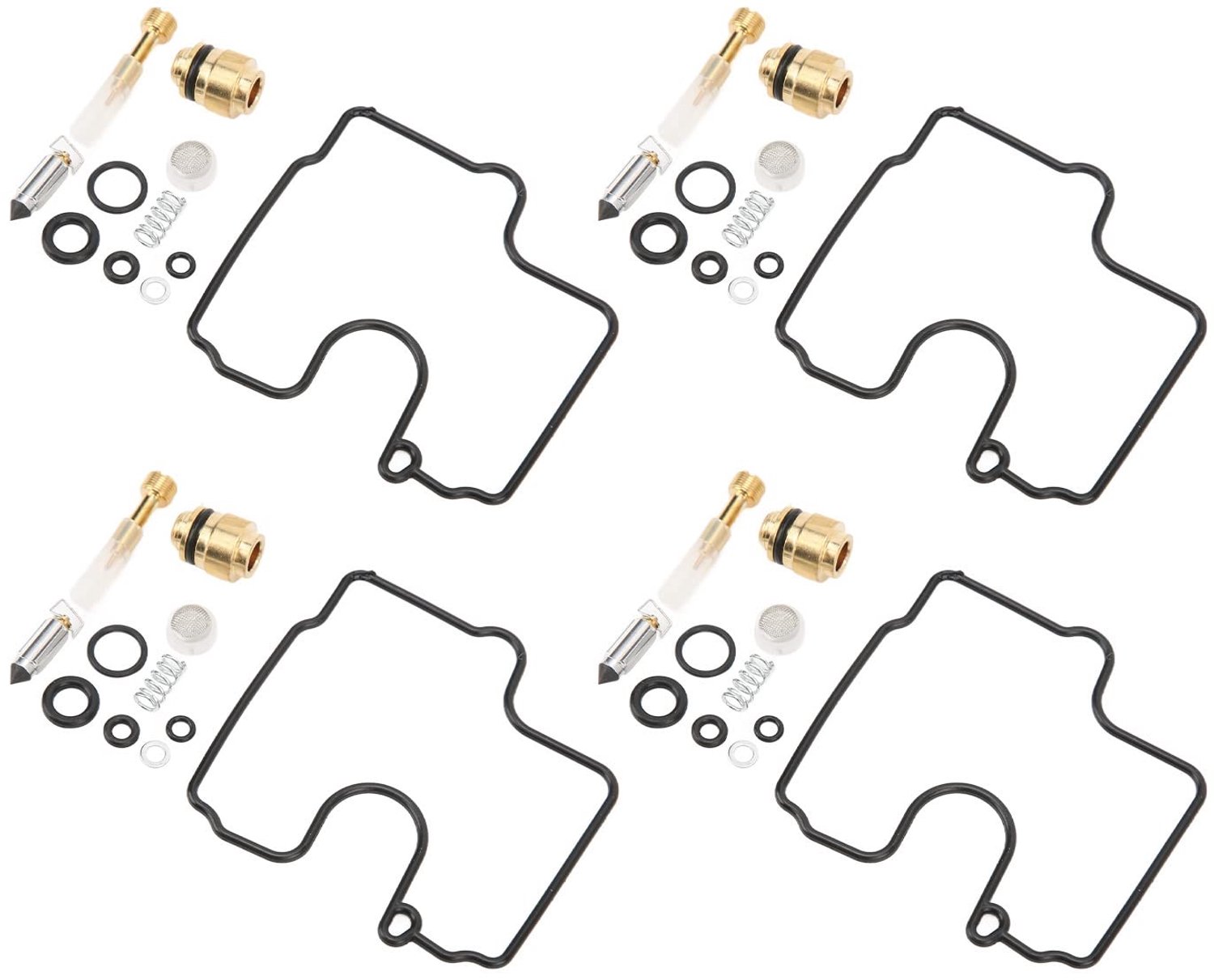 Carburateurreparatieset sterke vervanging - Vervanging voor ZX‑6R 1998‑2002 - ZZR600 2005‑2008 - YZF‑R1 1998‑2001 - CNC-geproduceerde onderdelen - Hoogwaardige materialen - Carburateur