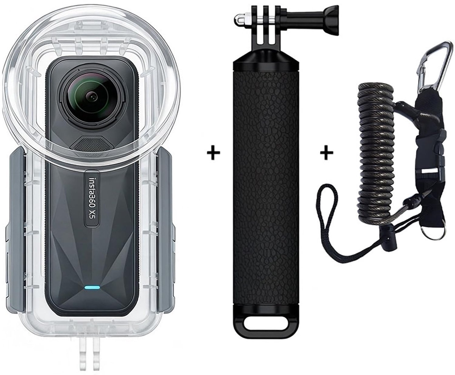 Waterdichte Behuizing voor Insta 360 X5 tot 50 Meter
