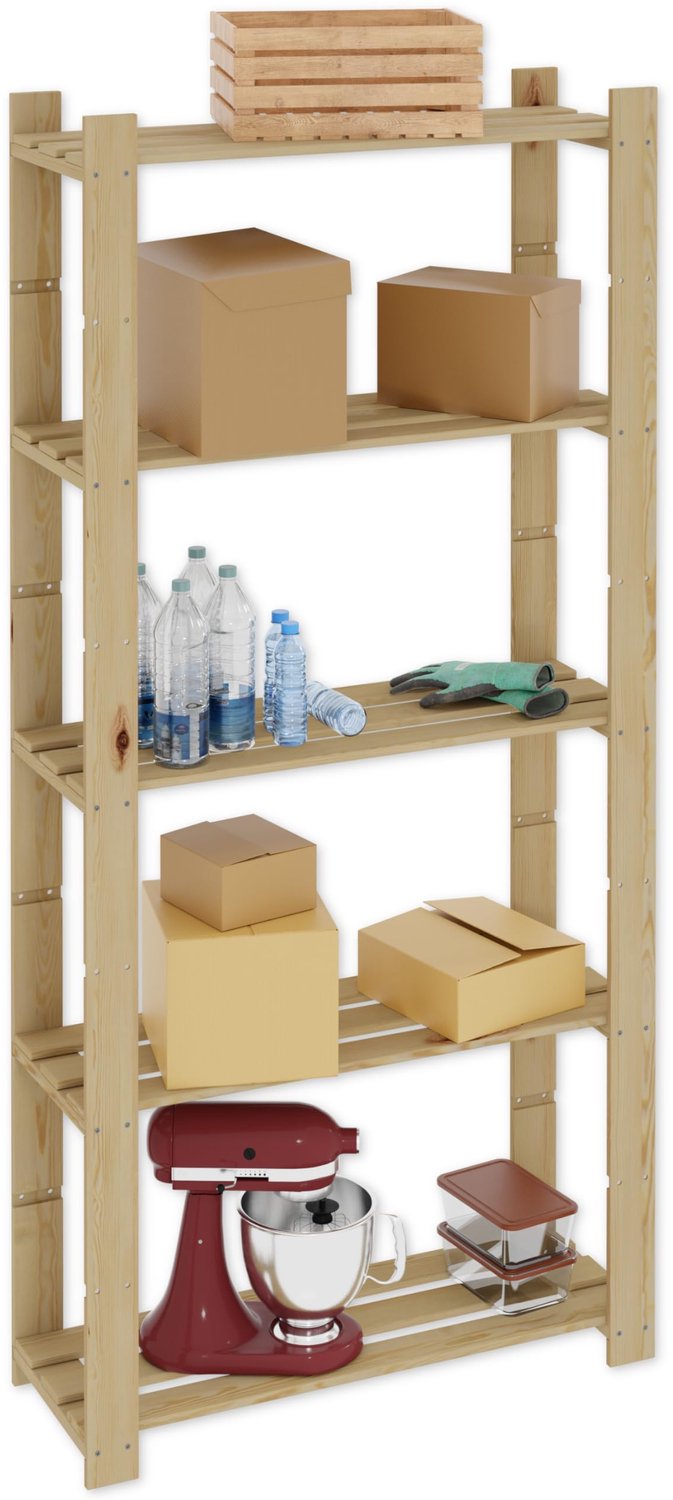 Houten Opslagsysteem voor Hobby- en Berging Ruimtes