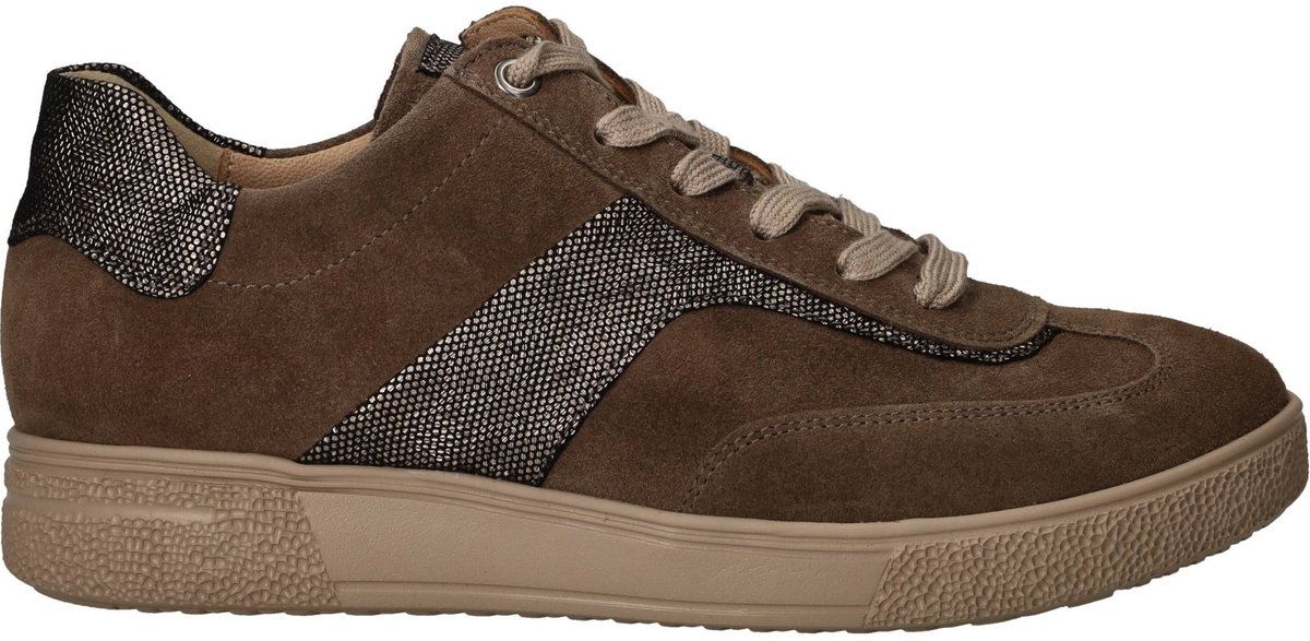 Hartjes Veterschoenen - Dames - Taupe - Maat:43