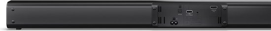 Soundbar - Muziek Systeem - Thuisbioscoop Ervaring - Draadloze Bluetooth Verbinding - 55 cm Lengte - Zwart — afbeelding 4