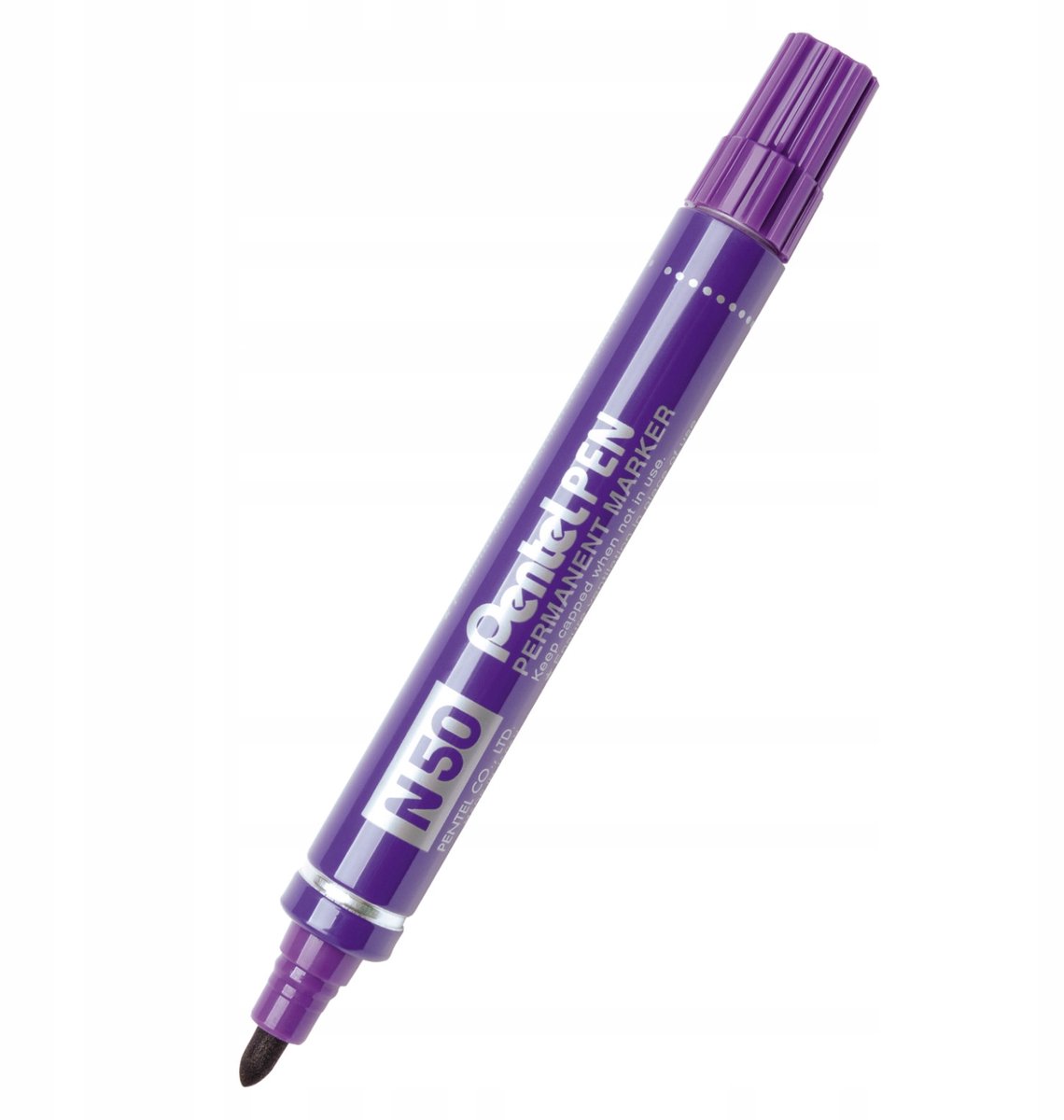 Pentel N50 Permanente Marker, Rond, Fiolet, 1.5mm