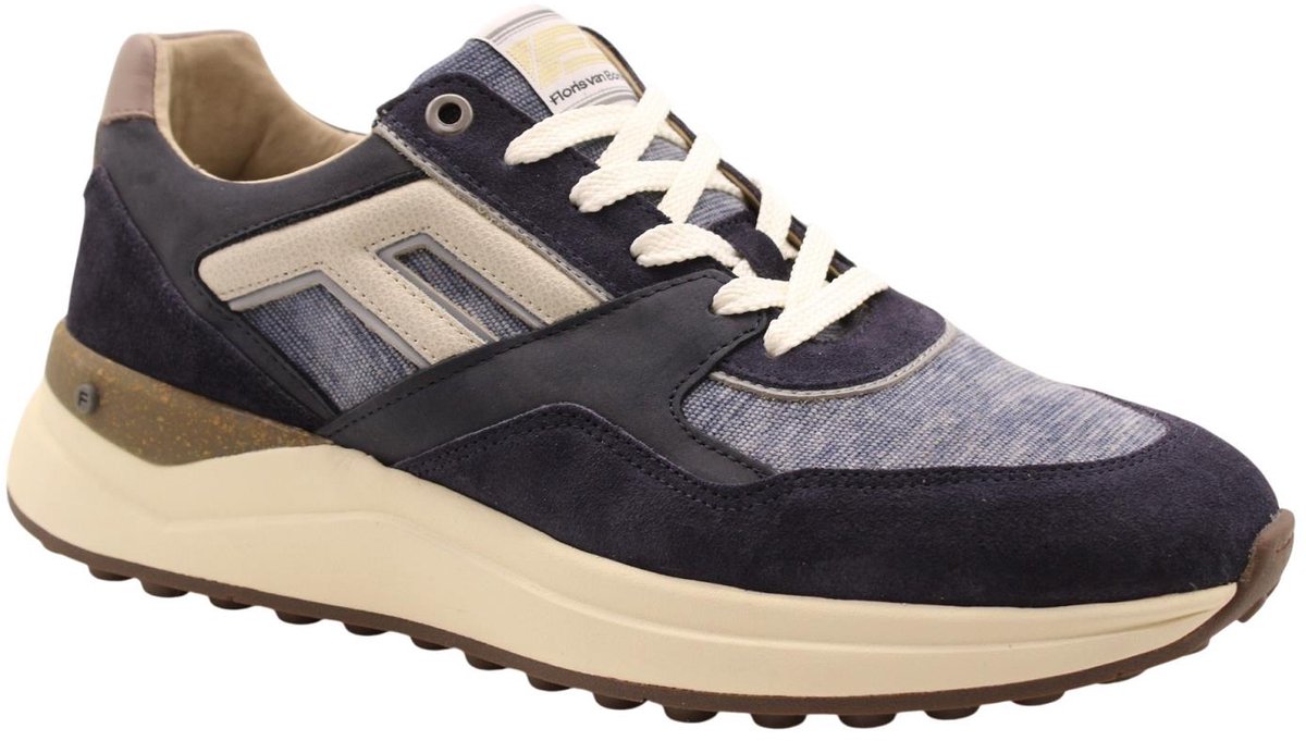 Floris Van Bommel - Schoenen - Donkerblauw - Heren - Maat 44 -