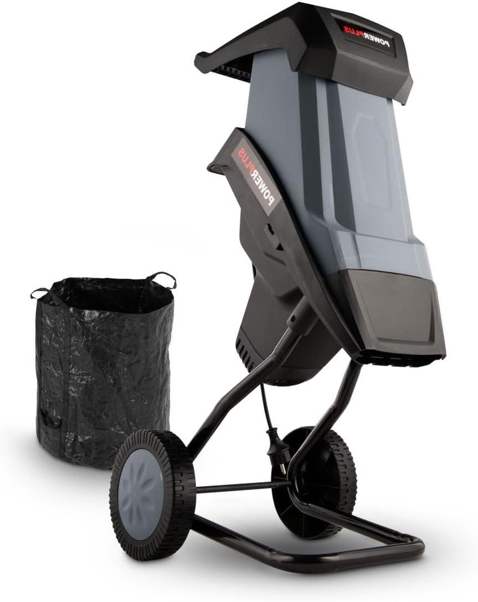 Elektrische Hakselaar - Tuinversnipperaar Mulcher - Takken Verwerken - Krachtige 2400W Motor - 101 kg - Grijs
