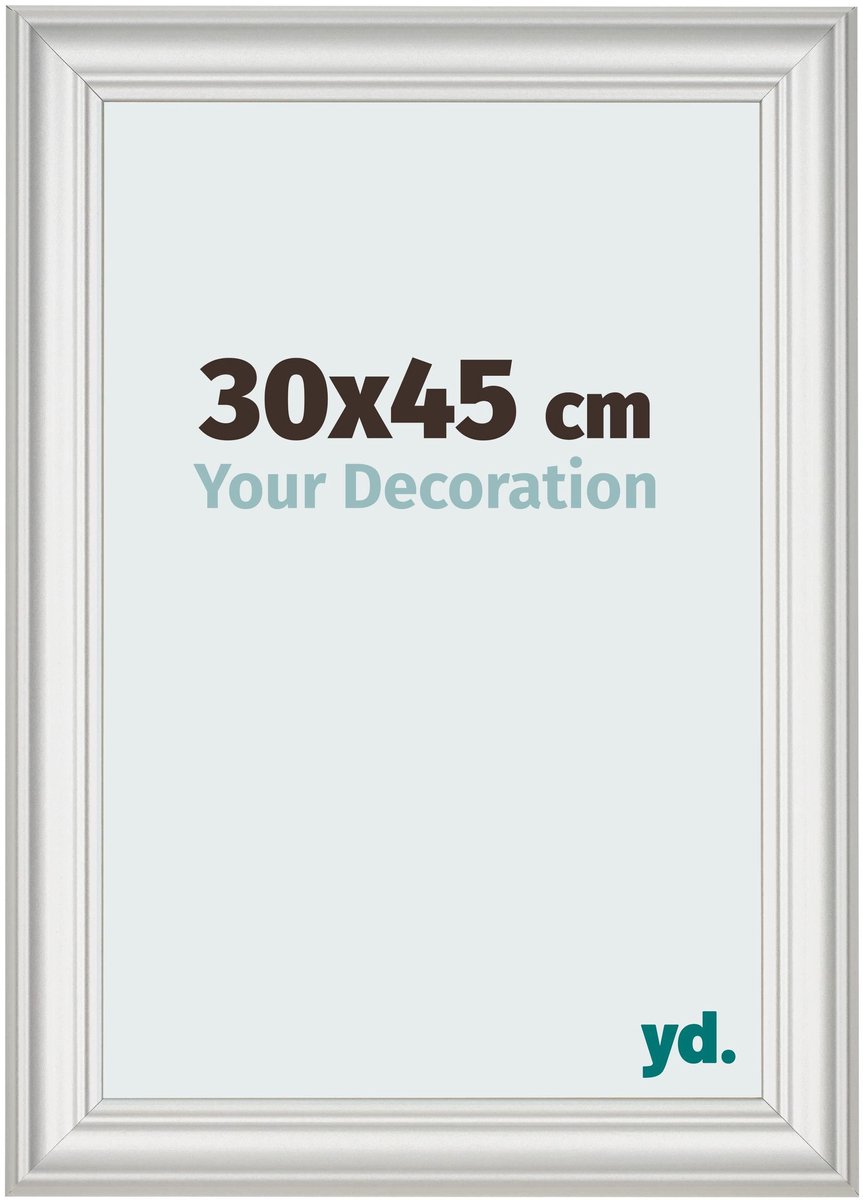 yd. Your Decoration - Fotolijst 30x45 cm - MDF - Wit Geveegd - Lazio