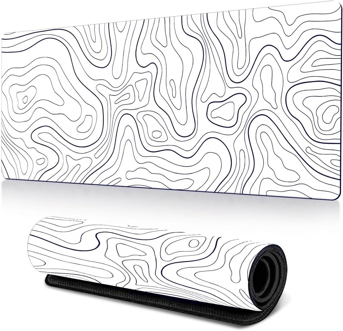 Grote Gaming Muismat, Ideaal voor Gamers, 900 x 400mm, Perfect voor Precisie en Comfort