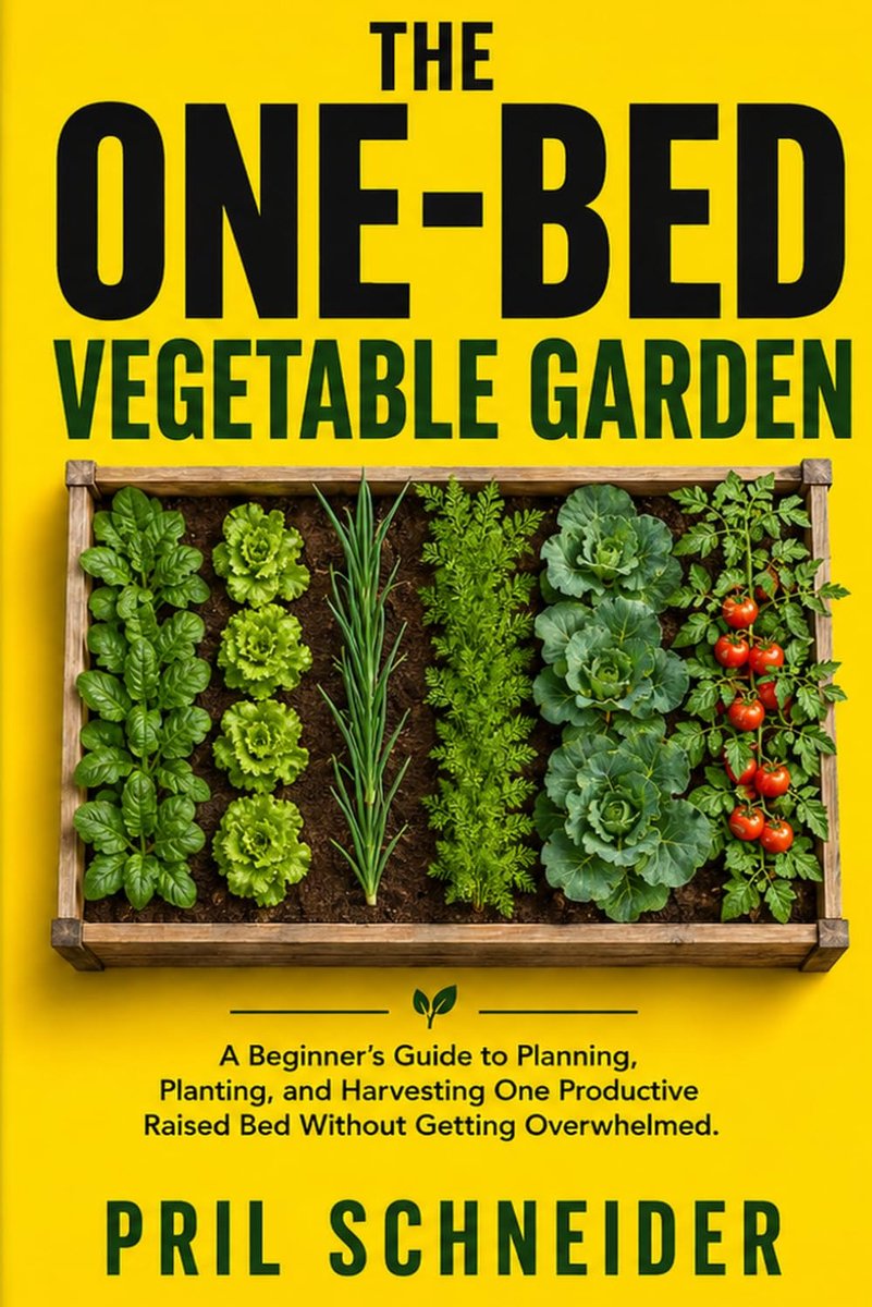 The One-Bed Vegetable Garden: A Beginner's Guide to Planning, Planting, and Harvesting One Productive Raised Bed - ShopVlot