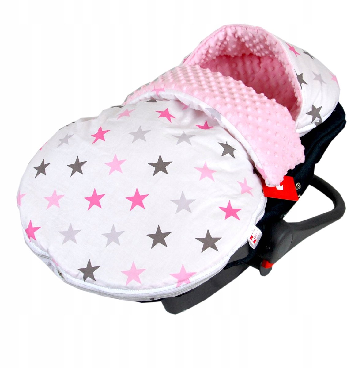 BabyLux Baby Slaapzak Lente Minky Katoen 90cm - Kinderwagen & Autostoel