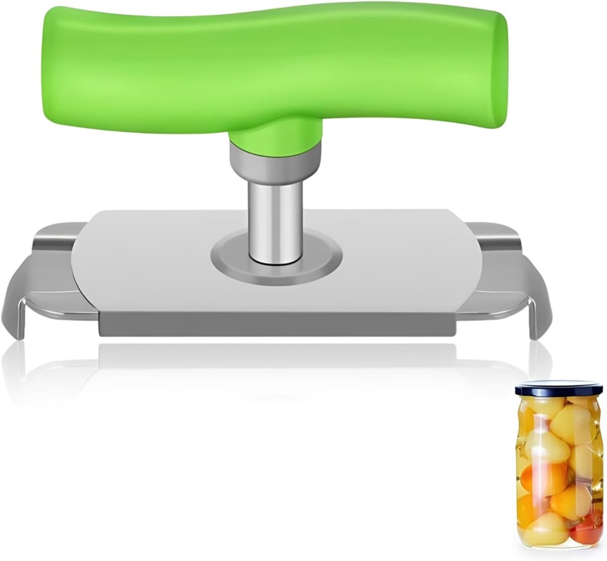 Flesopener voor senioren, blikopener, schroefglazen, kleurblikopener, verstelbare glasopener, kan-opener, schroefdop opener, hefbookopener
