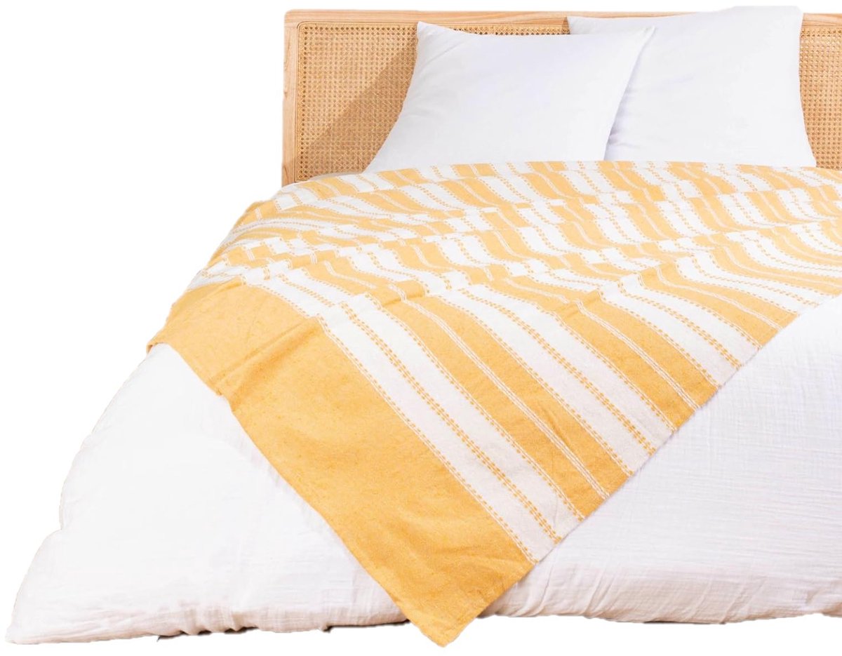 douceur d'intérieur, Sprei (180 x 220 cm) Abby Curry, katoen en polyester jacquard