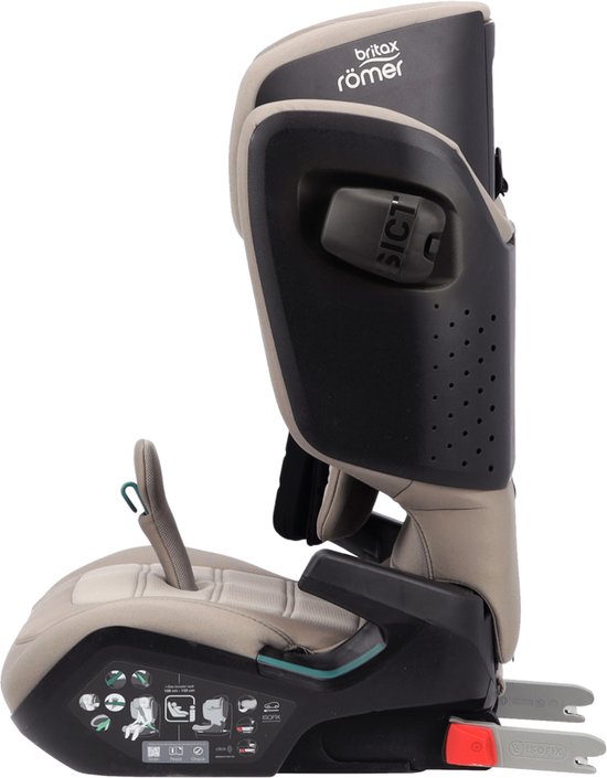 Dubatti by Britax Römer KIDFIX PRO Autostoel - Soft Taupe van Dubatti — afbeelding 3
