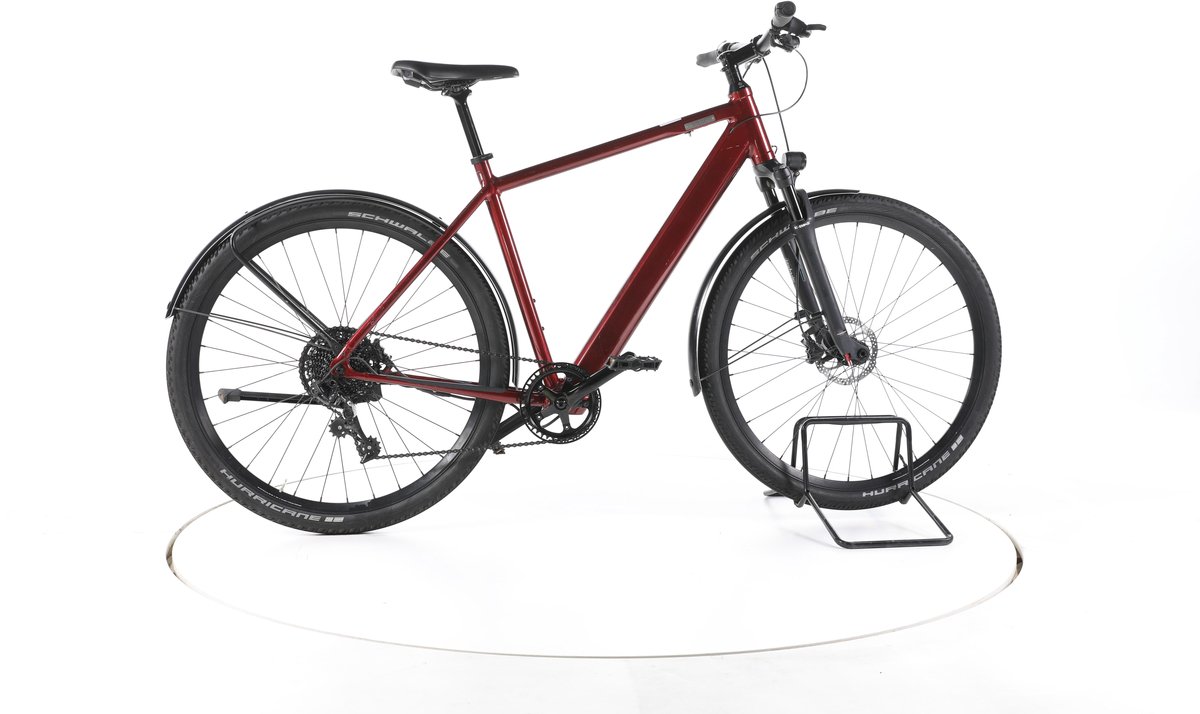 Coboc Iseo Elektrische trekkingfiets Accu 360Wh 29" rood Pro Elektrische Fiets