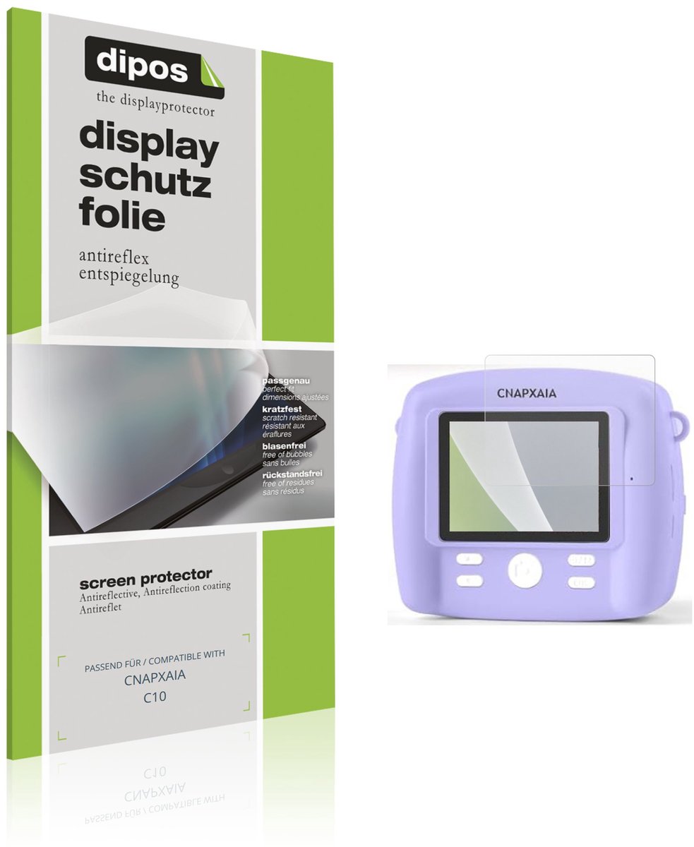 dipos – 4x Matte Beschermfolie geschikt voor CNAPXAIA C10 | Krasbestendige & antireflecterende Screenprotector Ultra-Thin