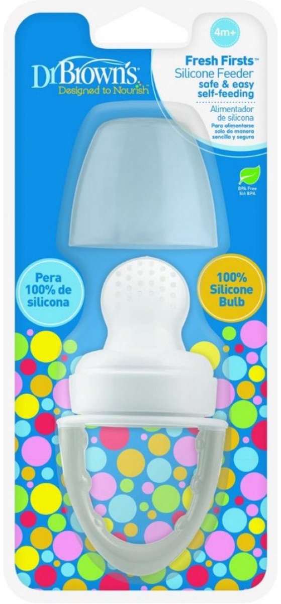 Dr. Brown's Fresh Firsts Feeder - Voedingsspeen - Grijs van Dr. Brown's — afbeelding 5