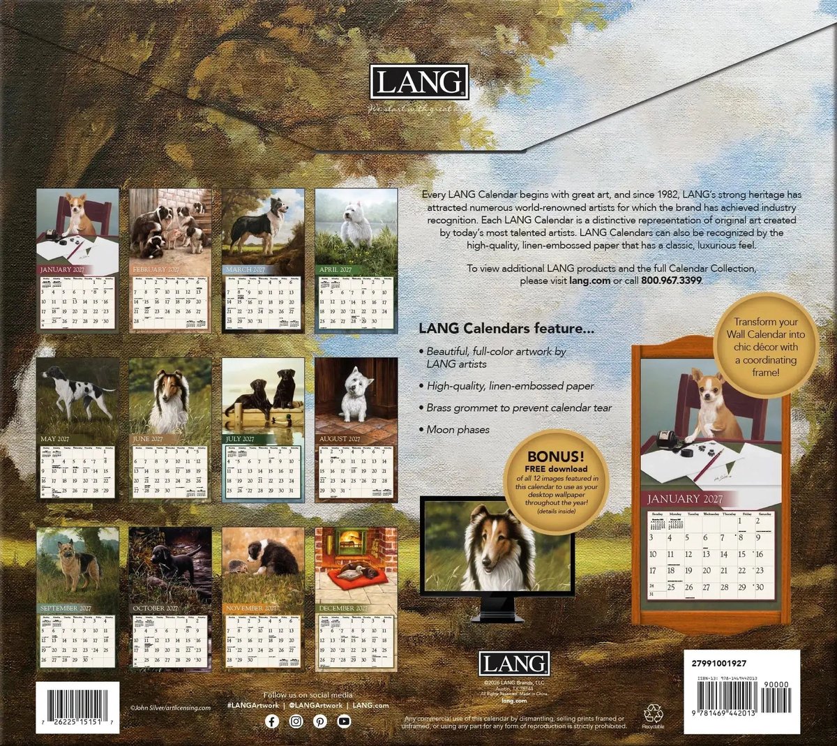Love of Dogs Kalender 2027