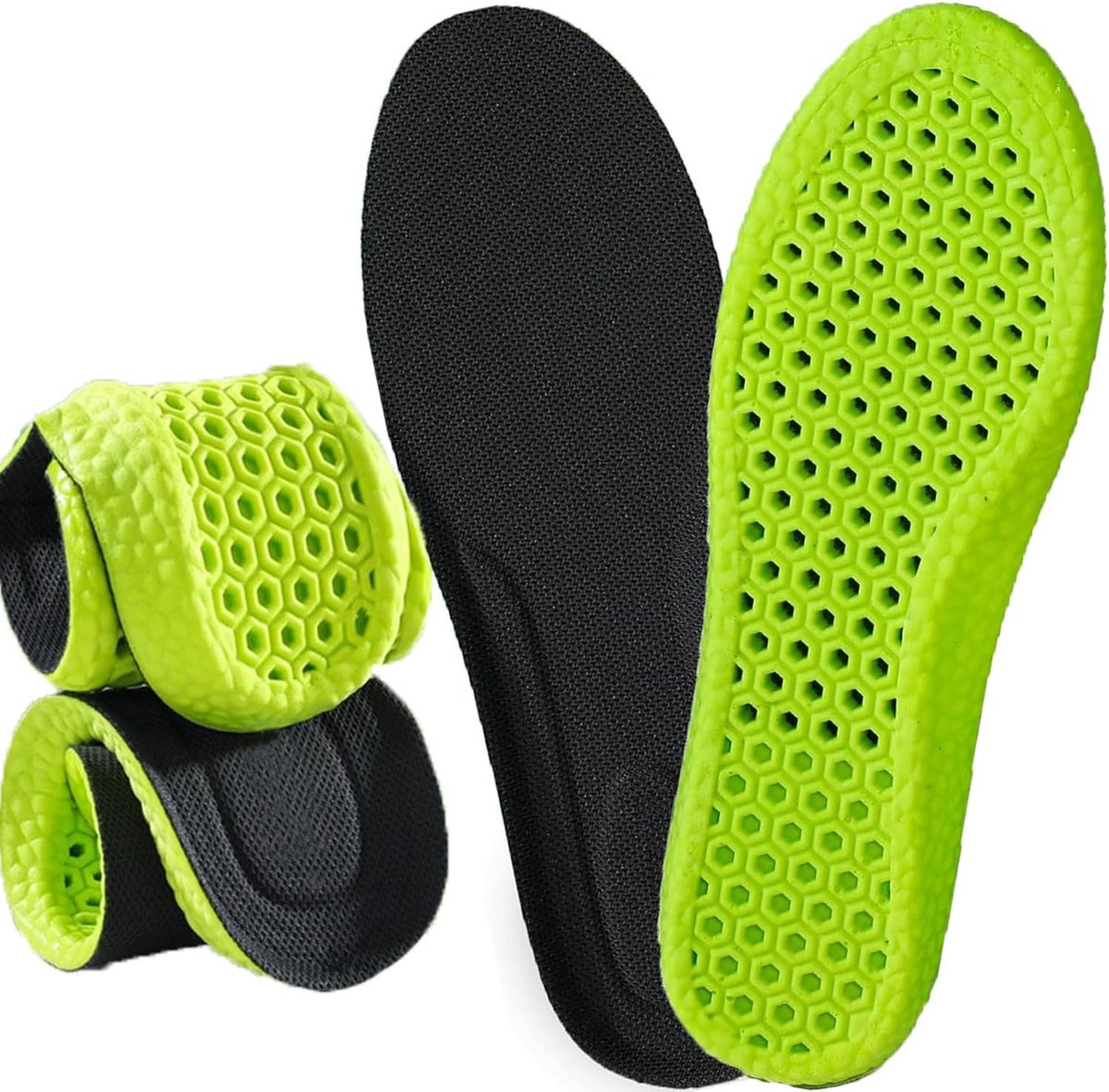 Sport heren dames traagschuim inlegzolen zacht ademend schoen inlegzolen sneaker orthopedische inlegzolen voet pijnverlichting zolen schoenen inlegzolen demping