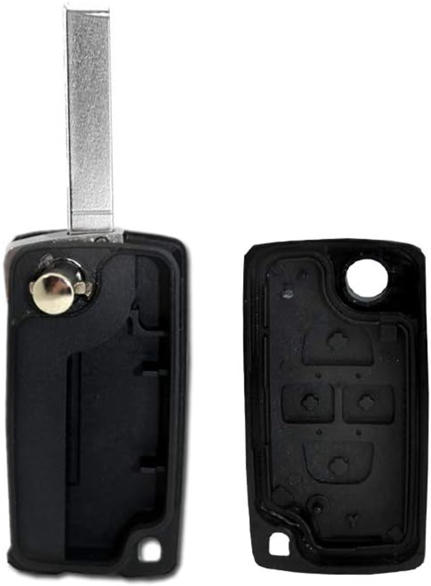 Passion Key Shell Cover for Lancia Phedra Citroen C4 C5 C8 Picasso Peugeot 1007 807, 4 Buttons, Remote CE0523