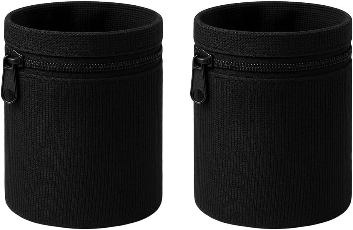 2 stuks polstas met ritssluiting, basketbalarmbanden voor de sportschool, sport, armband, sleutelhanger, geldkaart voor hardlopen, sportschool, fitness