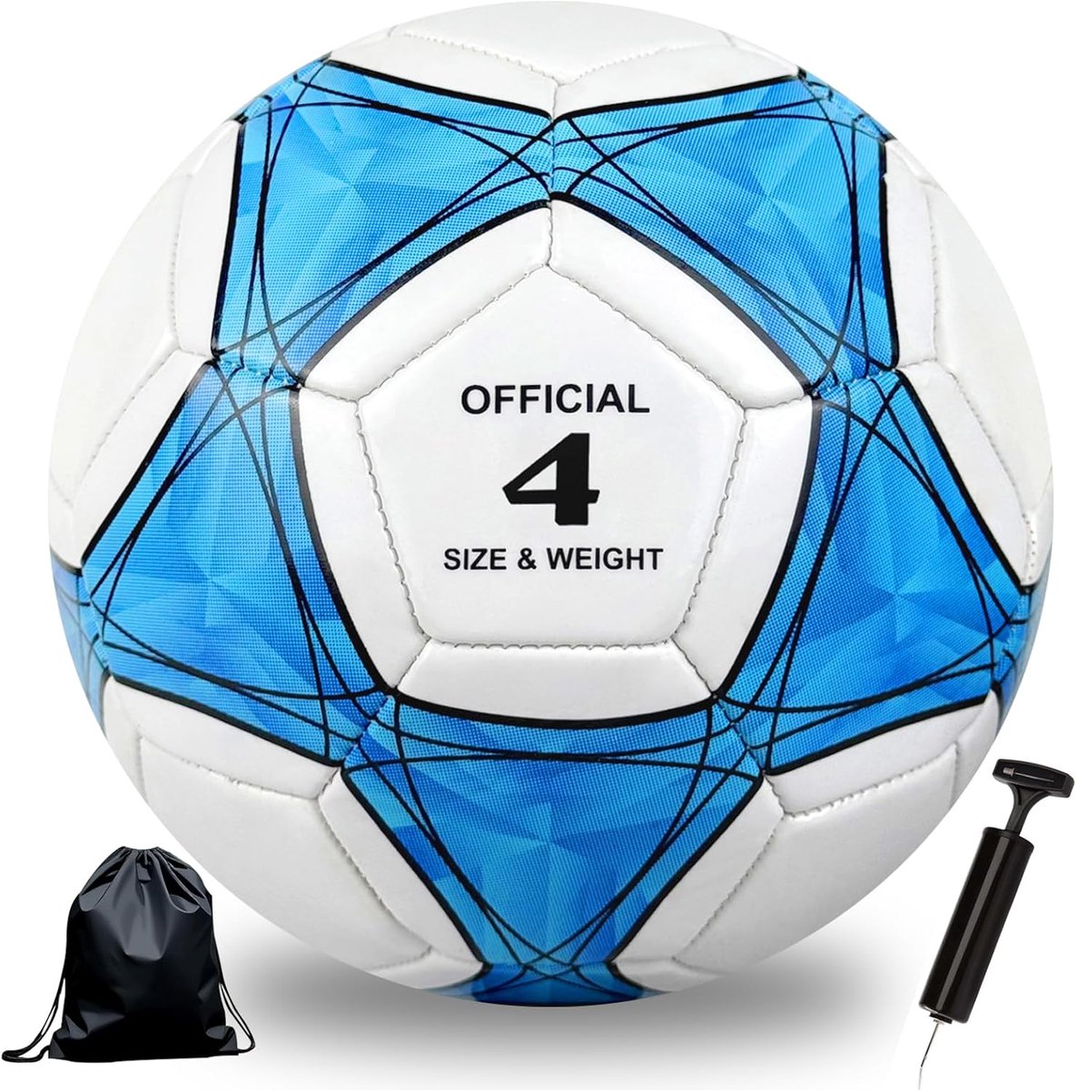 Ball, normale maat 5, voetbal voor kinderen en jongeren en volwassenen, voetbalfans, artikel voor verjaardagscadeaus